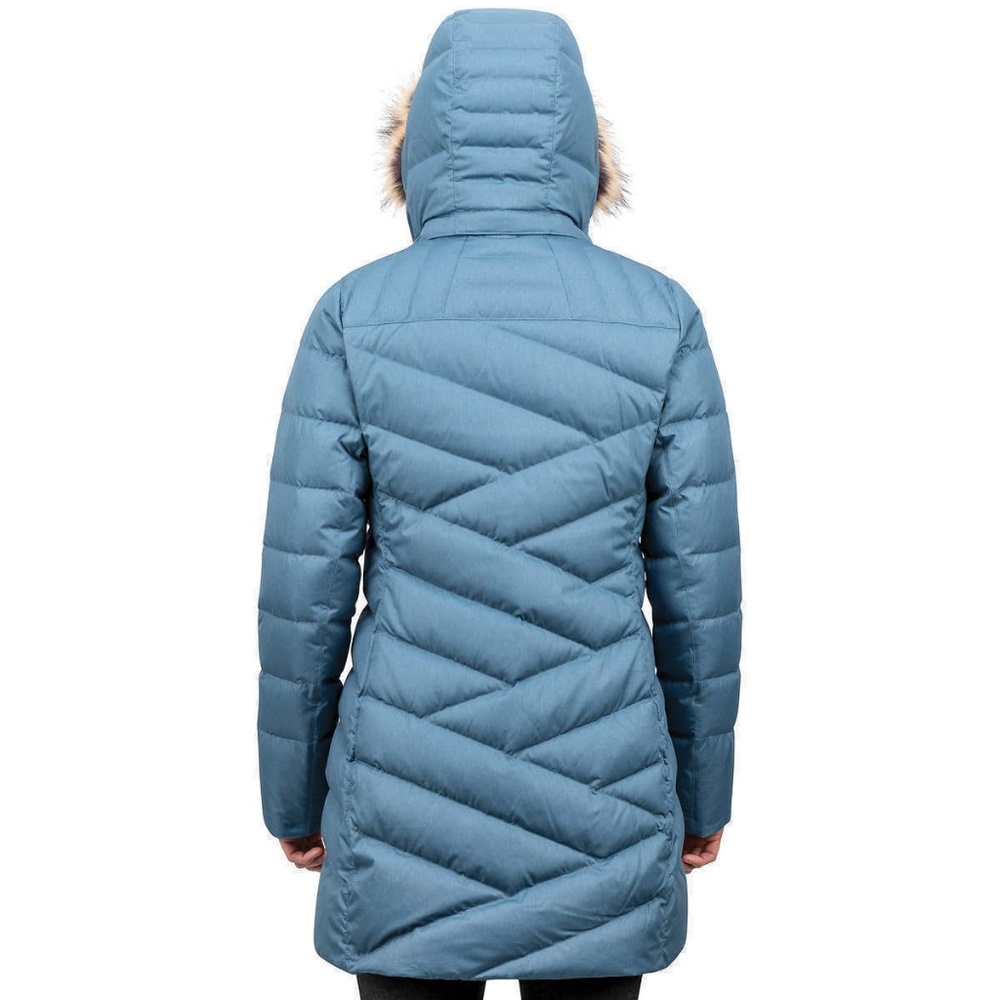 Marmot Women Varma Long Quilted Hooded Down Jacket - Picture 4 of 9